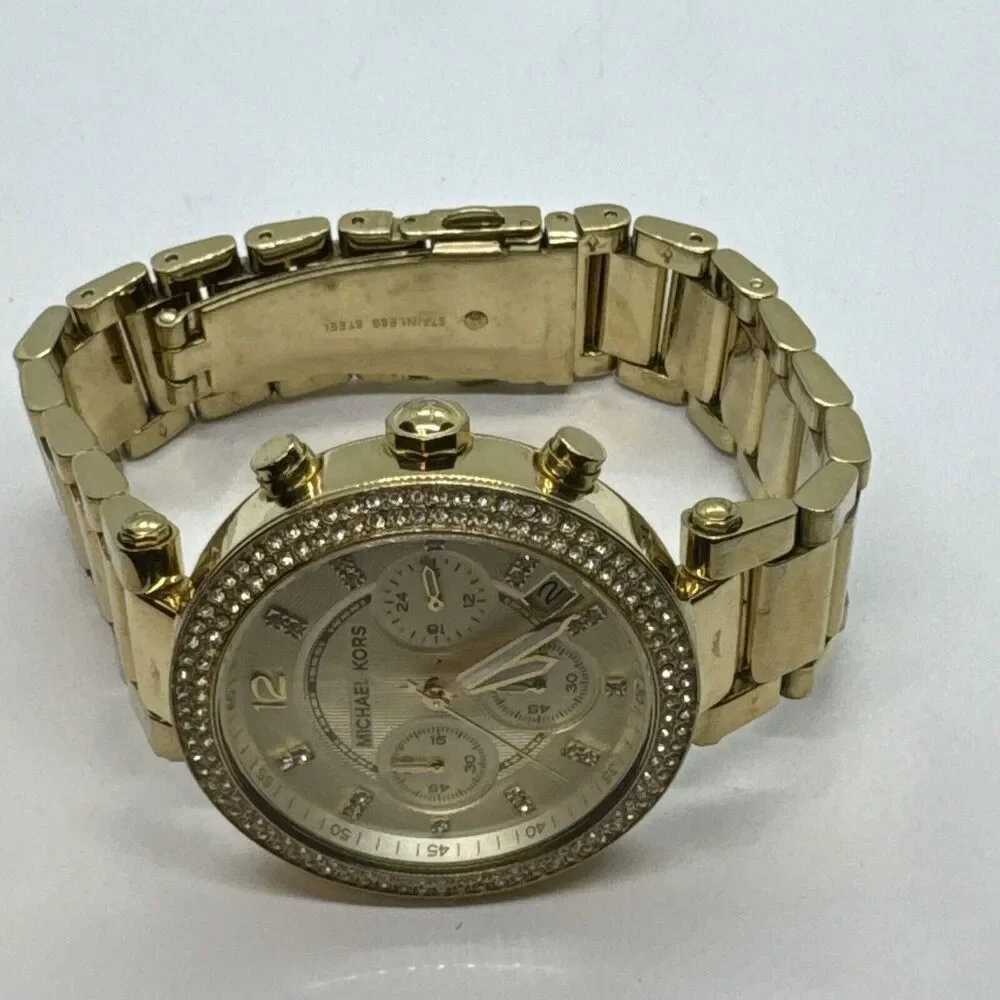 Michael Kors Parker MK5354 Women Stainless Steel Analog Dial Quartz Watch JNA402